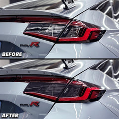 2022+ Honda Civic Hatchback / Honda Type-R Tail Light Reverse / Turn Signal Pre-cut Overlay