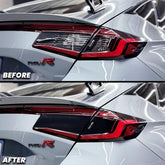 2022+ Honda Civic Hatchback / Honda Type-R Tail Light Reverse / Turn Signal Pre-cut Overlay