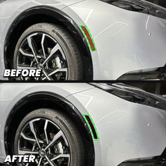 2023+ Toyota Prius Front Bumper Reflector Pre-Cut Overlay Smoked or Blackout