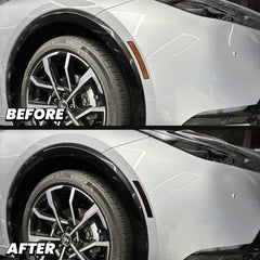 2023+ Toyota Prius Front Bumper Reflector Pre-Cut Overlay Smoked or Blackout