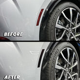 2023+ Toyota Prius Rear Bumper Side Reflector Pre-Cut Overlay Smoked or Blackout