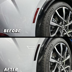 2023+ Toyota Prius Rear Bumper Side Reflector Pre-Cut Overlay Smoked or Blackout