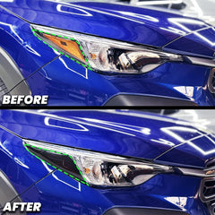 2024+ Subaru Crosstrek Headlight Amber Delete Pre-Cut Overlay