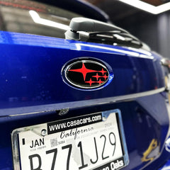 2024+ Subaru Crosstrek Front and Rear Emblem Overlays