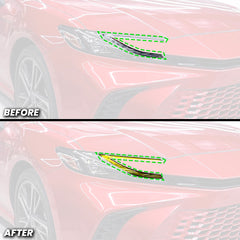 Headlight DRL Daytime Running Light Pre-cut Overlay Tint compatible with 2025+ Toyota Camry