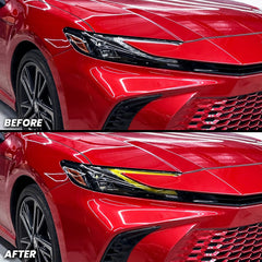 Headlight DRL Daytime Running Light Pre-cut Overlay Tint compatible with 2025+ Toyota Camry