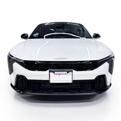 Front Bumper Grille Chrome Black Out Delete Pre-cut Overlay for 2025+ Kia K4
