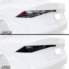 Full Rear Tail Light Brake Turn Signal and Reverse Light Pre-cut Overlay Smoked Tint for 2026+ Nissan Sentra
