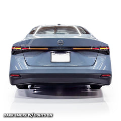 Full Rear Tail Light Brake Turn Signal and Reverse Light Pre-cut Overlay Smoked Tint for 2026+ Nissan Sentra