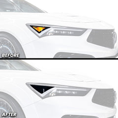 Headlight Amber Delete Pre-cut Overlay Tint for 2023+ Acura Integra and Integra Type-S