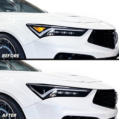 Headlight Amber Delete Pre-cut Overlay Tint for 2023+ Acura Integra and Integra Type-S