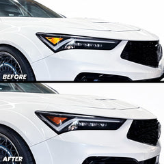 Headlight Amber Delete Pre-cut Overlay Tint for 2023+ Acura Integra and Integra Type-S