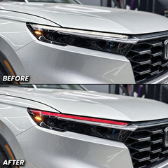 Headlight DRL Day Time Running Light Tint Pre-cut Overlay for 2023-2026 Honda CR-V