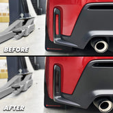 2023+ Toyota Corolla GR Rear Bumper Reflector Pre-Cut Overlay