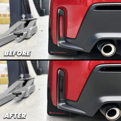 2023+ Toyota Corolla GR Rear Bumper Reflector Pre-Cut Overlay