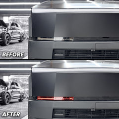 2024+ Tesla Cybertruck Headlight and Turn Signal Pre-cut Overlay Tint