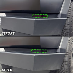 2024+ Tesla Cybertruck Rear Bumper Reflector Pre-cut Overlay