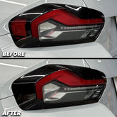 2023+ BMW G87 M2 Tail Light Side Marker Reflector Pre-cut Overlay Smoked