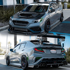 2022+ Subaru WRX Headlight Amber Reflectors and Turn Signal/Reverse Overlay Bundle Kit