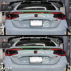 Third Brake Light Pre-cut Overlay Tint for 2022+ Honda Civic Hatchback / Honda Type-R