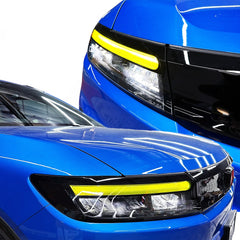 Headlight DRL Daytime Running Lights Pre-cut Overlay Tint and Amber Delete compatible with 2024+ Honda Prologue