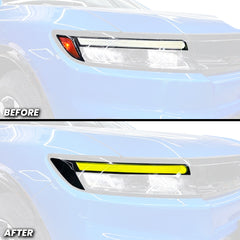 Headlight DRL Daytime Running Lights Pre-cut Overlay Tint and Amber Delete compatible with 2024+ Honda Prologue