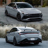 Red Pin-Stripe Black Out Kit for 2022-2023 Elantra N