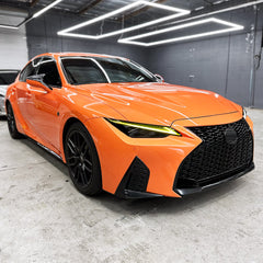 Headlight DRL Daytime Running Light Tint and Amber Delete Pre-Cut Overlay for 2021-2025 Lexus IS300 IS350 IS3500