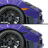 Front Bumper Reflector Pre-cut Overlay Tint for 2023-2025 Porsche 718 Cayman GT4 RS