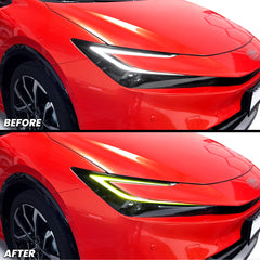 Headlight DRL Daytime Running Light Pre-cut Overlay Tint for 2023+ Prius and Prius Prime