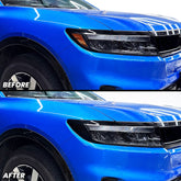 Headlight Amber Delete Pre-cut Overlay Tint compatible with 2024+ Honda Prologue