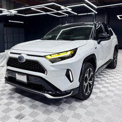 Headlight DRL Daytime Running Light Tint and Eye-lid Amber Delete Pre-Cut Overlay for 2022-2025 RAV4