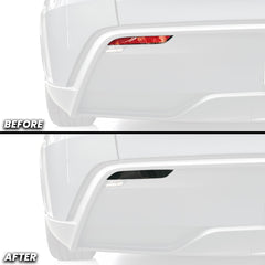 Rear Bumper Reflector Pre-cut Overlay Tint Compatible With 2025+Telsa Model Y