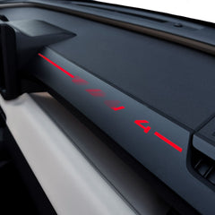 AFD Overlays Dashboard Logo Pin-stripe Pre-cut Overlay for 2026+ RAV4