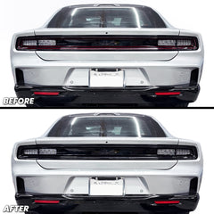 Rear Tail Light Running Brake Lights Pre-cut Overlay Tint for 2025+ Charger Daytona