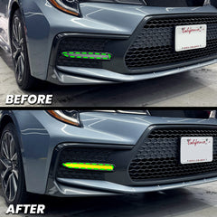 2020-2022 Toyota Corolla Fog light Tint Pre-Cut Overlay