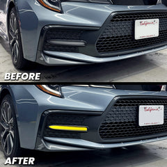 2020-2022 Toyota Corolla Fog light Tint Pre-Cut Overlay