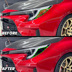 2023+ Toyota Corolla Headlight Amber Delete Pre-Cut Overlay