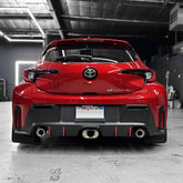 2023+ Toyota Corolla GR Rear Bumper Diffuser Pin-stripe Pre-cut Overlay