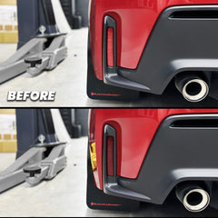 2023+ Toyota Corolla GR Rear Bumper Reflector Pre-Cut Overlay