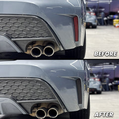 2020-2024 Toyota Corolla Sedan Rear Bumper Reflector Pre-Cut Overlay