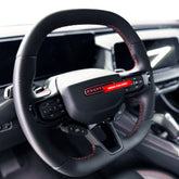 AFD Overlays Steering Wheel Emblem Pre-cut Overlay compatible with 2025+ Dodge Charger Daytona