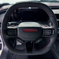 AFDOverlays Steering Wheel Emblem Pre-cut Overlay compatible with 2025+ Dodge Charger Daytona