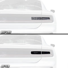 Rear Tail Light Reverse Light and Turn Signal Light Pre-cut Overlay Tint for 2025+ Dodge Charger Daytona