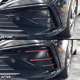 Front Bumper Vent Accent Pin-stripe Pre-Cut Overlay for 2024+ Elantra