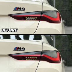 2021-2024 BMW G82 M4 Reverse Tail Light Pre-cut Overlay Smoked