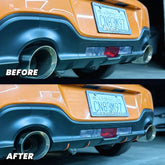 2022+ Toyota GR86 Rear Bumper Diffuser Pin-stripe Pre-cut Overlay