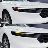 DRL Daytime Running Light and Amber Delete Pre-cut Overlay Tint V1 for 2023+ Honda Accord