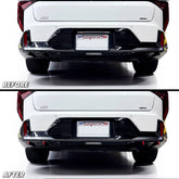 Rear Diffuser Pin-stripe Pre-cut Overlay for 2025+ K4 GT-Line Sedan Only