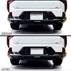 Rear Diffuser Pin-stripe Pre-cut Overlay for 2025+ K4 GT-Line Sedan Only